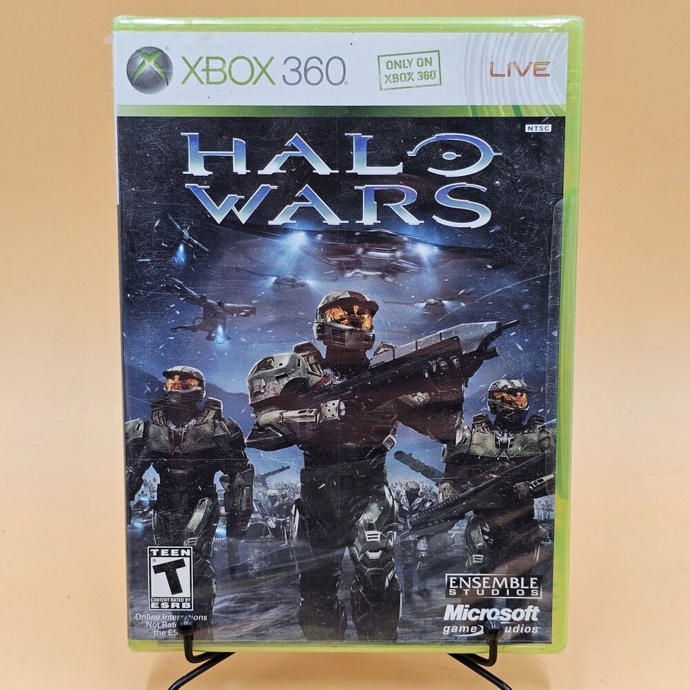 Halo Wars Xbox 360 Live Brand New Sealed